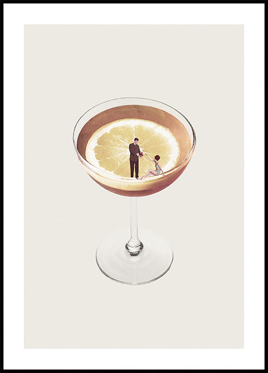 Mój napój potrzebuje drinka Plakat