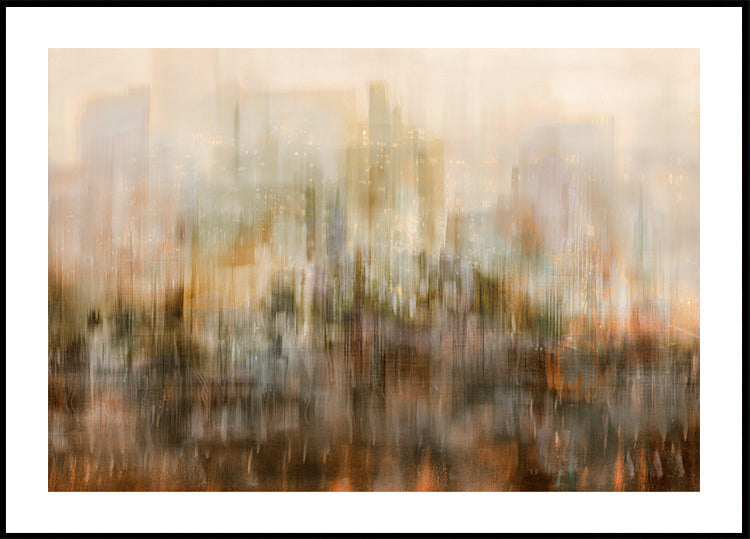 Wieczorny plakat miejski