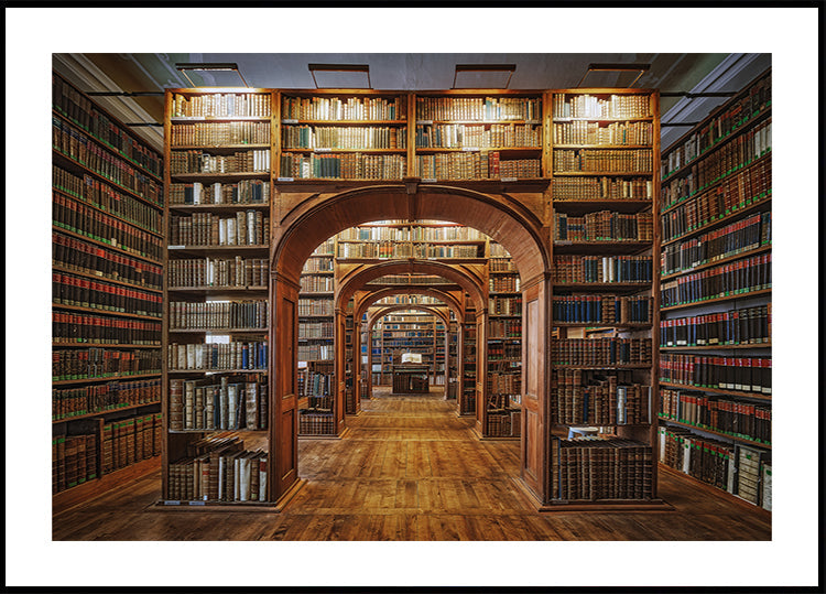 Plakat Biblioteki Naukowej Górnych Łużyc