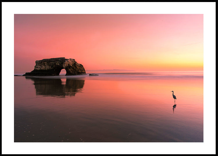 Zachód słońca na Natural Bridge-2