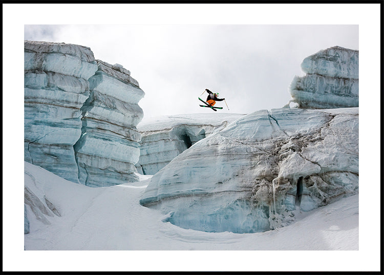 Plakat Candide Thovex znikąd donikąd