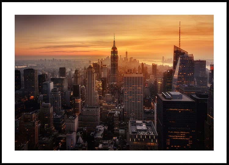 Plakat świetlny Manhattanu