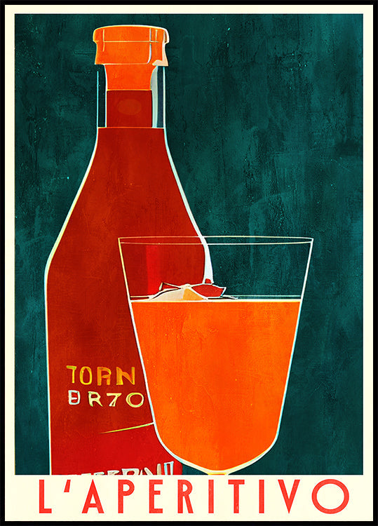 Plakat L'aperitivo