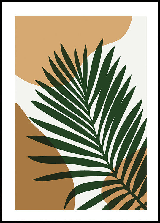 Palm Leaf Plakat - Posterbox.dk