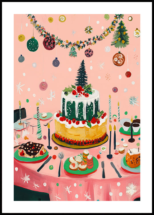 Plakat Christmasdinnerno01