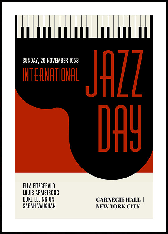 Jazzy Days Ciemnoczerwony