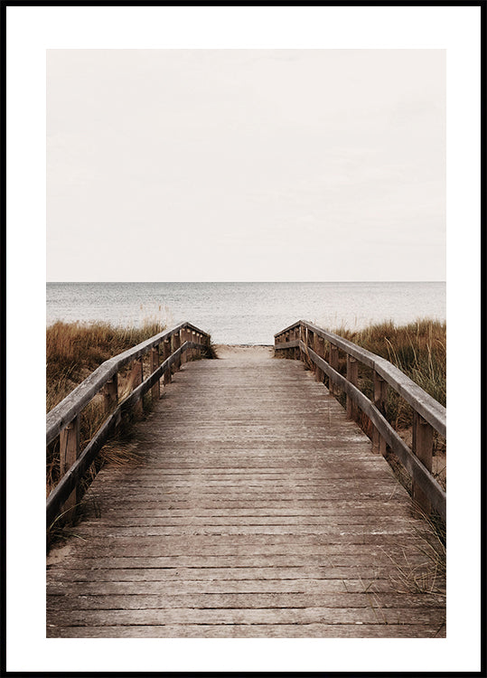 The Path To The Beach  Plakat - Posterbox.dk