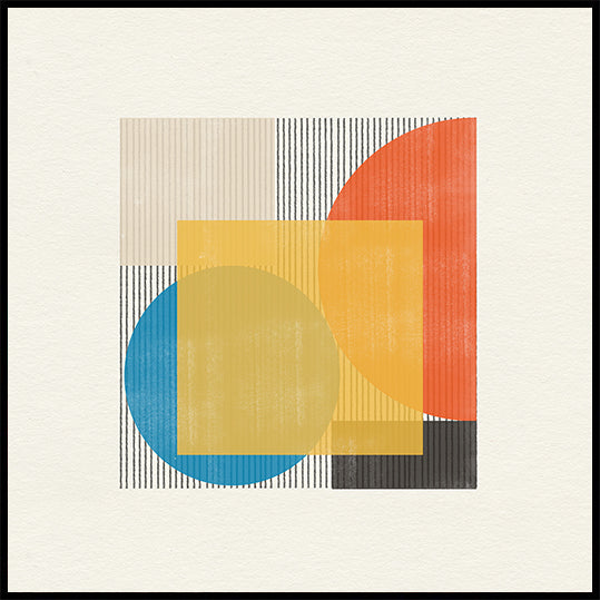 Plakat harmonii geometrycznej