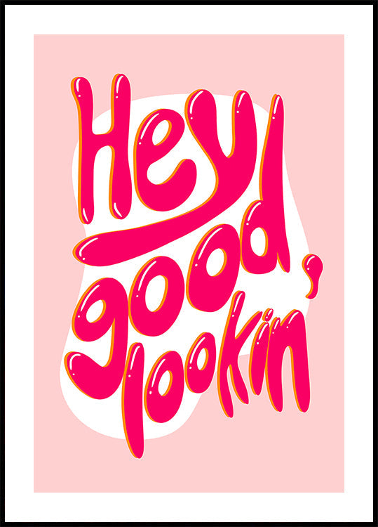 Dobrze wyglądający plakat