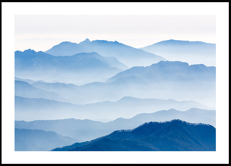 Plakat Góry Mgliste