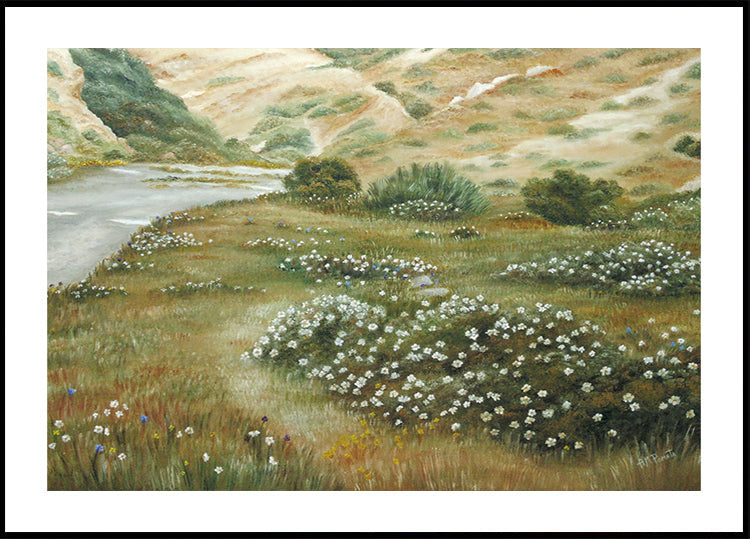 Plakat Ścieżka kwiatów