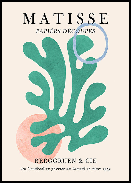 Plakat Matisse kwiatowy 6