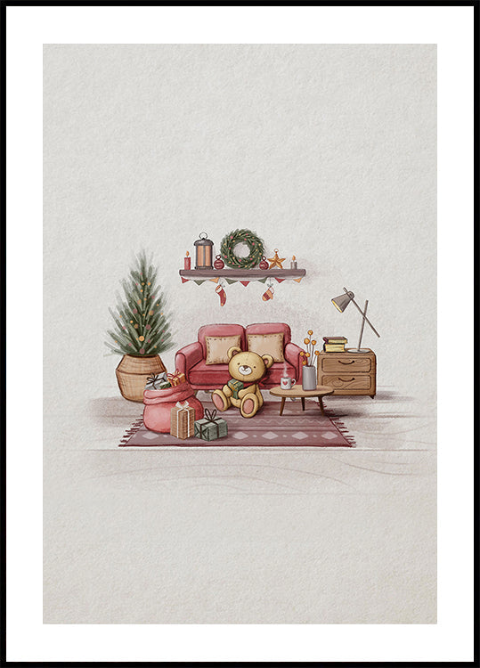 Plakat Przytulny Pokój