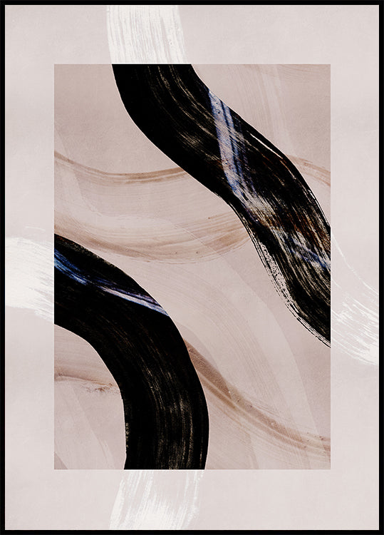 Linie i kształty 5 plakat