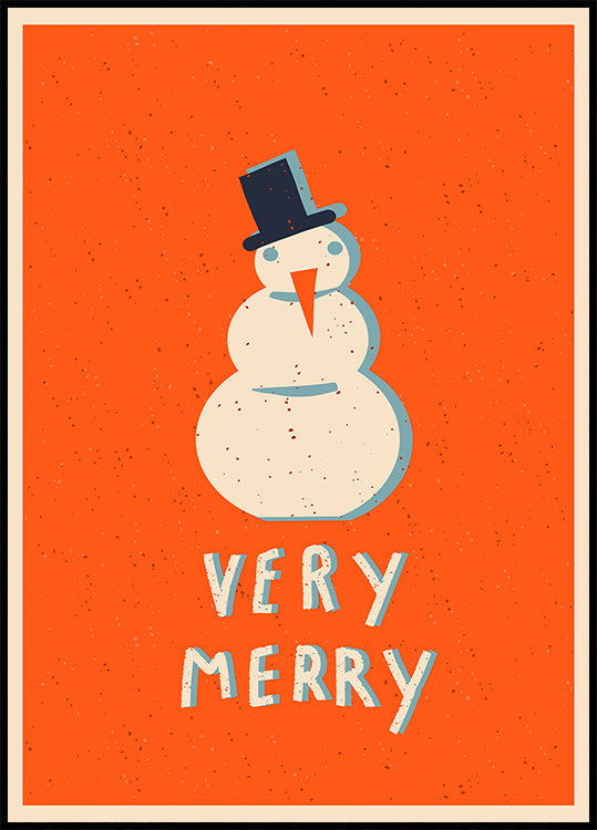 Plakat HappyChristmasno75