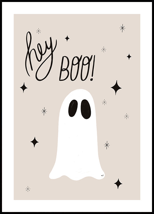 Hej, Boo, plakat