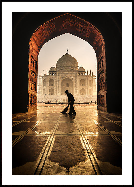 sprzątacz Taj Mahal