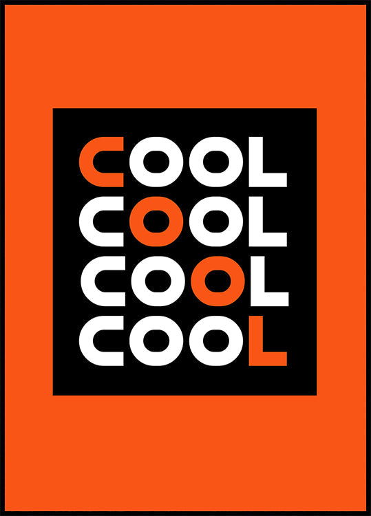 Cztery razy fajny plakat