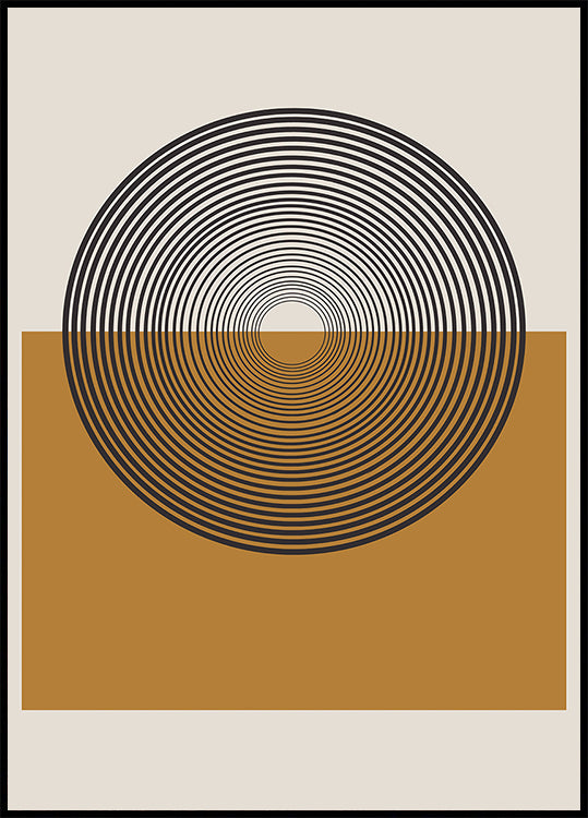 Plakat Koncentryczne Odbicia