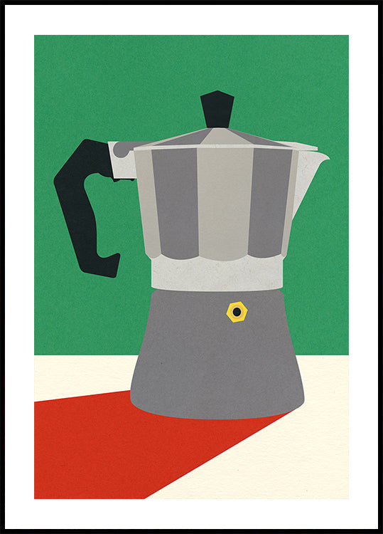 Plakat włoskiego espresso