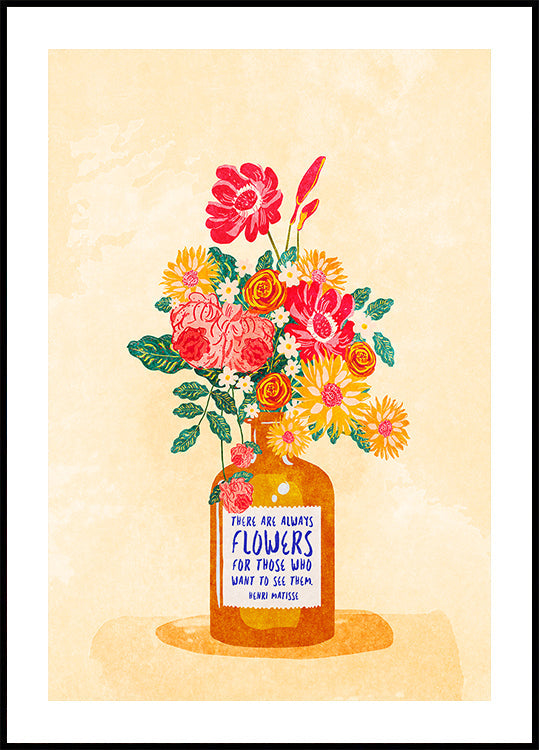 Zawsze kwiaty plakat