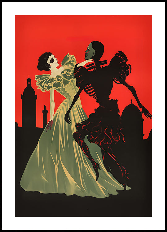 Plakat Tańca Śmierci