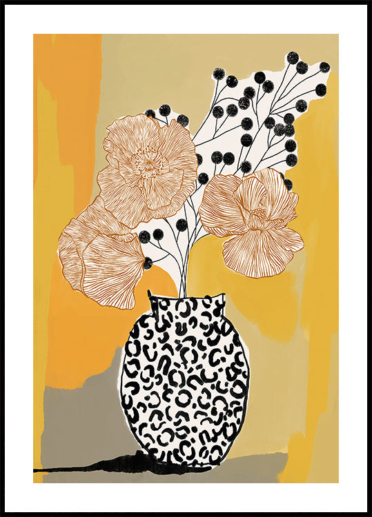Plakat wazonowy