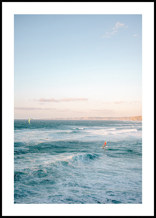 Plakat windsurfingowy w Algarve