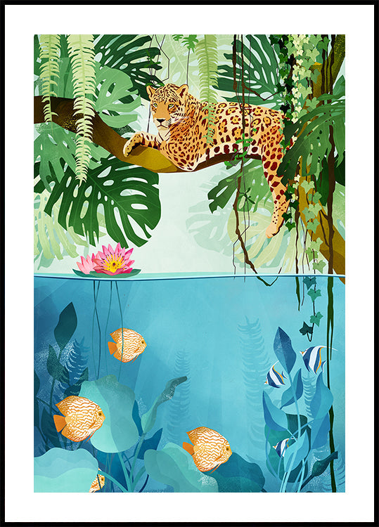 Plakat Witamy w dżungli