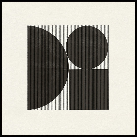 Geometria w synchronizowanym plakacie