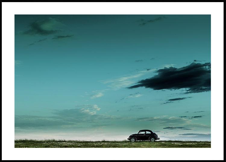 Czerwony VW Beetle