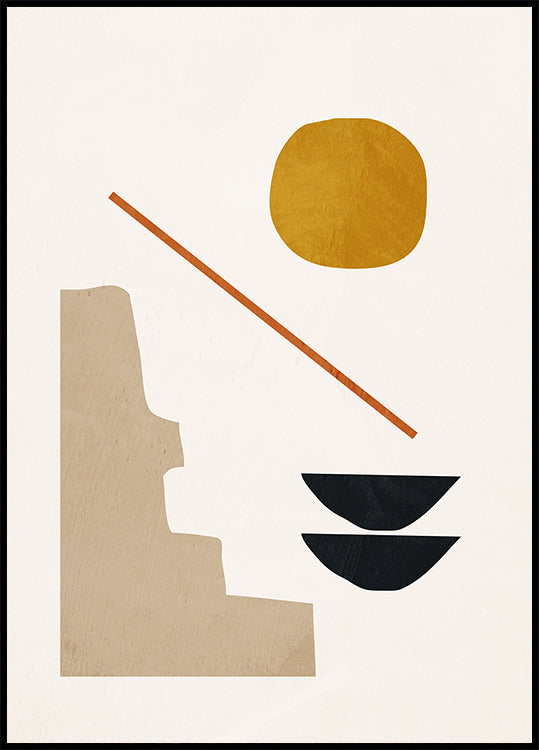 Abstrakcyjny plakat Minimal 6