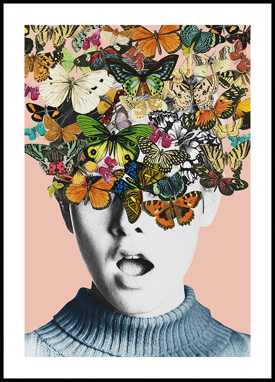 Plakat z niespodzianką Twiggy