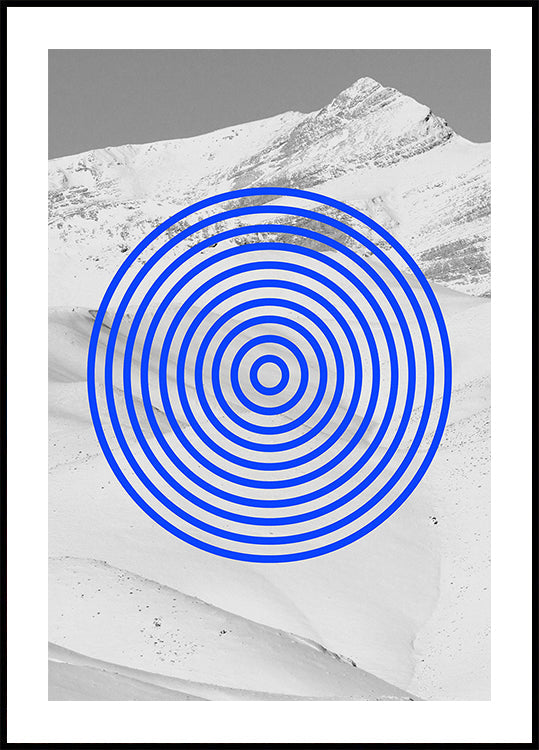 Plakat Niebieskie Echa