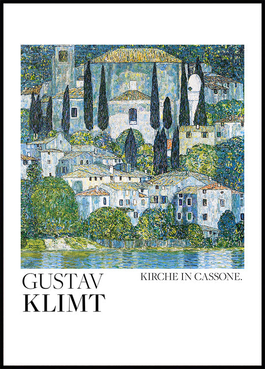 Plakat Kirche In Cassone (1913).
