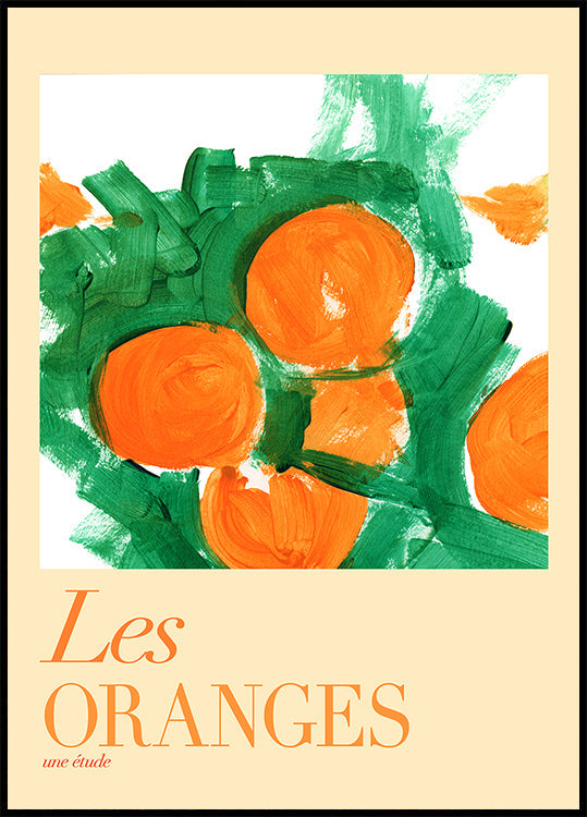 Plakat Les Oranges Une Etude 1