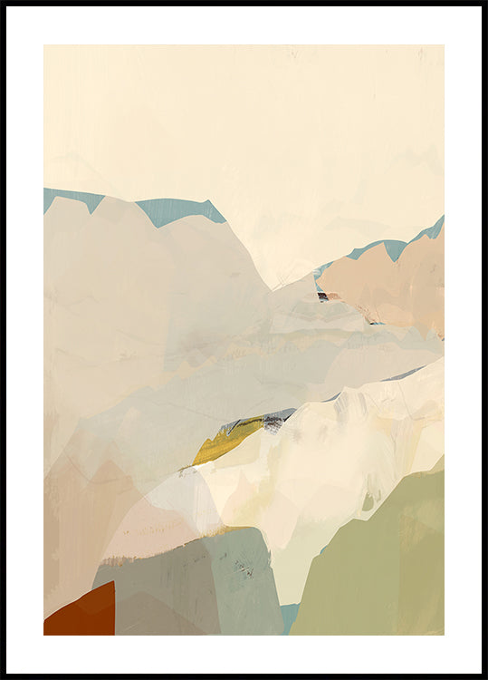 Plakat Peachy Mountain Range 2