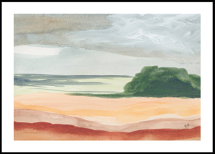 Plakat „Arid Land 2”.