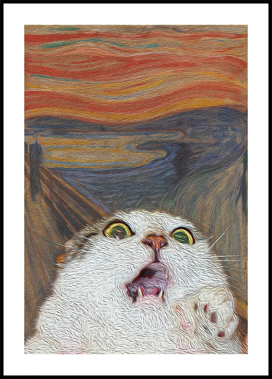 Plakat „Miau 01”.