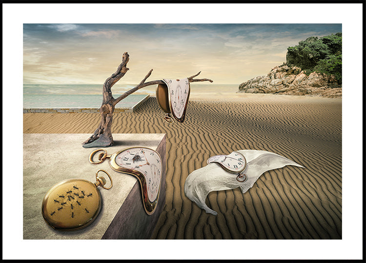 Plakat w hołdzie Dali