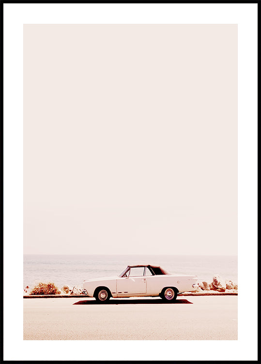 Plakat wybrzeża Kalifornii