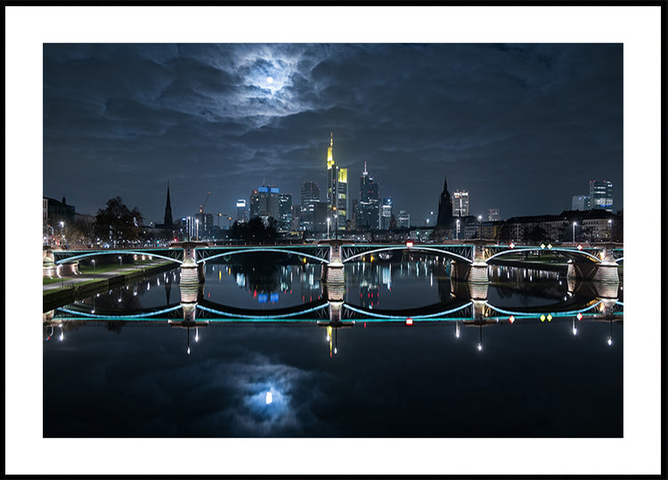 Frankfurt w pełni księżyca