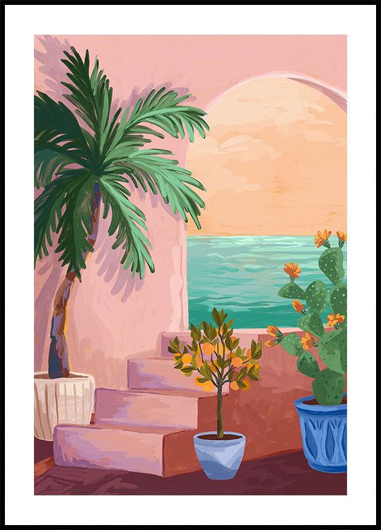 Plakat Schody do Raju