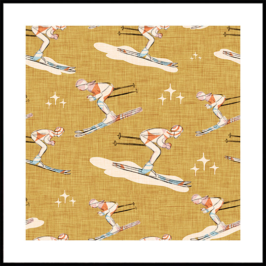 Sporty zimowe Retro Vintage Ski Blue.png (NOWOŚĆ)