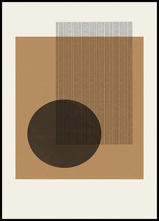 Plakat harmonii geometrycznej