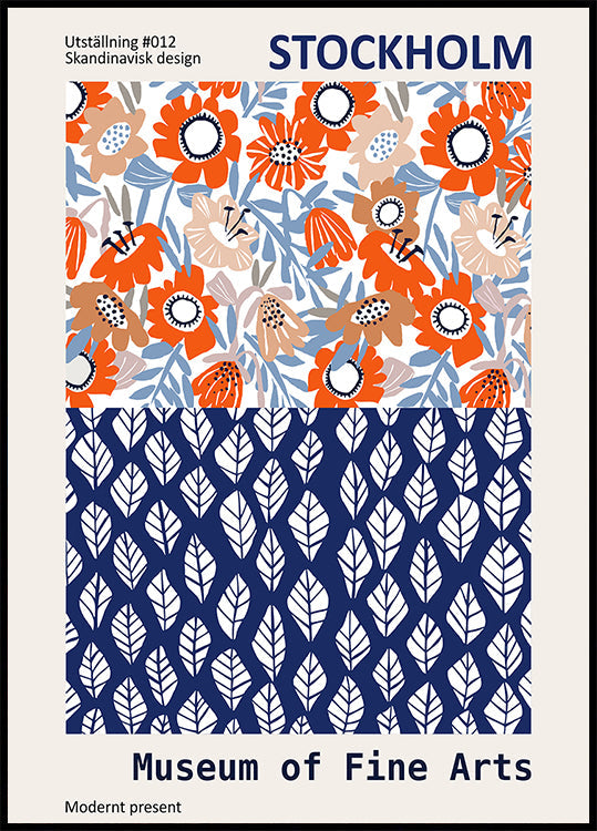 Plakat Muzeum Sztuk Pięknych w Sztokholmie