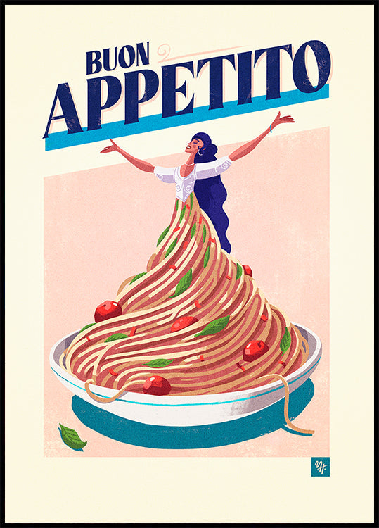 Plakat Buona Appettito