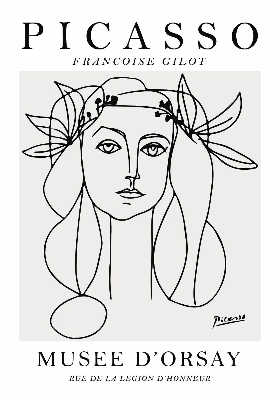 Francoise Gilot Picasso Plakat - Posterbox.dk
