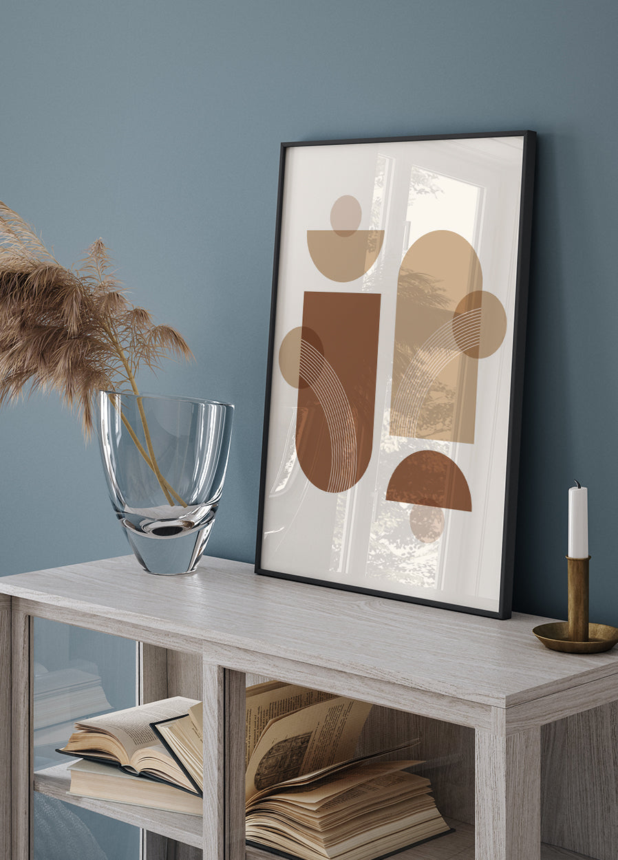 Geometric Shapes No. 2 Plakat - Posterbox.dk