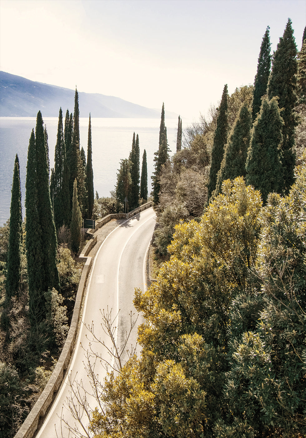 Road Along Lake Garda Plakat - Posterbox.dk